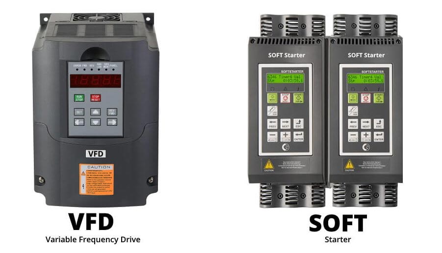 The Difference Between Soft Starters and Inverters