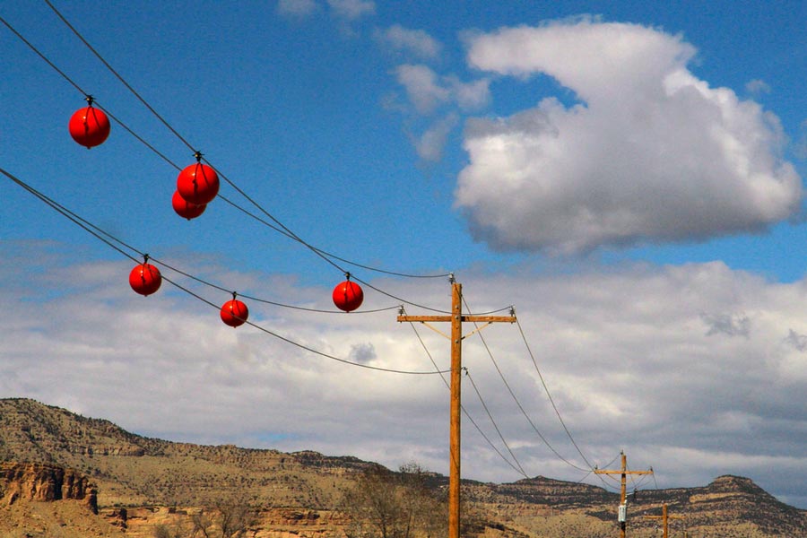 Purposes of Using Colored Balls on Transmission Lines